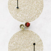 Chilewich: Metallic Lace Vinyl Placemats Set of 4 Placemat Chilewich