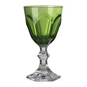 Dolce Vita Acrylic Amber Wine Glass, Set of 6 by Mario Luca Giusti RETURN Glassware Marioluca Giusti