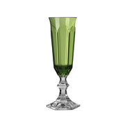 Dolce Vita Acrylic Wine, Water and Champagne Glasses by Mario Luca Giusti Glassware Marioluca Giusti Flute Green 