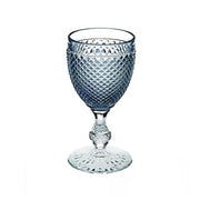 Bicos Bicolor Goblets by Vista Alegre Glassware Vista Alegre Grey Top