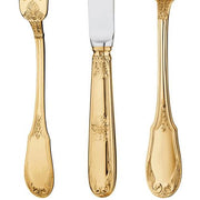 Empire Sterling Silver Gilt 7" Salad Fork by Ercuis Flatware Ercuis