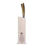 No. 92702 Insieme Bread Knife with Faux Ox Horn Handle by Berti Knife Berti