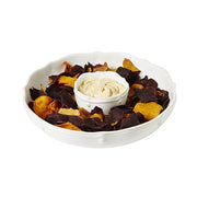 Whitewash Berry and Thread Chip 'n Dip by Juliska Dinnerware Juliska