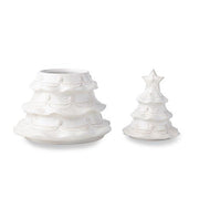 Whitewash Berry and Thread Christmas Tree Cookie Jar by Juliska Dinnerware Juliska 