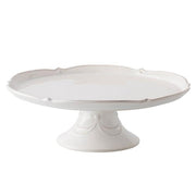 Whitewash Berry and Thread 14" Ceramic Cake Pedestal Stand by Juliska Dinnerware Juliska
