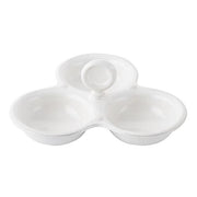 Whitewash Berry and Thread Triple Server by Juliska Dinnerware Juliska