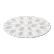Whitewash Berry and Thread Deviled Egg Platter by Juliska Dinnerware Juliska