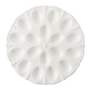Whitewash Berry and Thread Deviled Egg Platter by Juliska Dinnerware Juliska