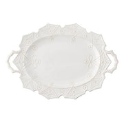 Jardins du Monde Whitewash 25" Turkey Platter by Juliska Dinnerware Juliska