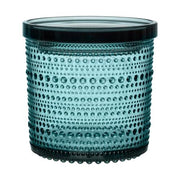 Kastehelmi Glass Jars & Containers by Oiva Toikka for Iittala Glassware Iittala Large (4.5" x 4.5") Sea Blue 