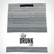 Let's Get Drunk...ish Terry Kitchen or Bath Towel by Twisted Wares Tea Towel Twisted Wares