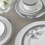 Vera Lace Platinum Dinner Plate, 10.75" by Vera Wang for Wedgwood Dinnerware Wedgwood