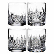 Short Stories Lismore Evolution Double Old Fashioned, Mixed Set of 4 by Waterford Drinkware Waterford