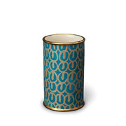 Fortuny Vases by L'Objet Vases, Bowls, & Objects L'Objet Small (Teal/Gold) 