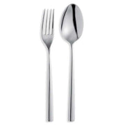 Luce Serving Fork and Spoon Set by Broggi 1818 Flatware Broggi 1818
