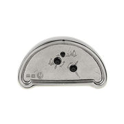 Luna Alarm Clock by Match Pewter Clocks Match 1995 Pewter