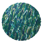 Marbled 15" Acrylic Placemat, Set of 4 by Kim Seybert Placemats Kim Seybert Blue/Green/Gold