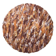 Marbled 15" Acrylic Placemat, Set of 4 by Kim Seybert Placemats Kim Seybert Cranberry/Orange