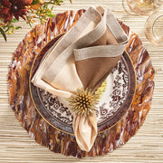 Marbled 15" Acrylic Placemat, Set of 4 by Kim Seybert Placemats Kim Seybert