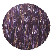 Marbled 15" Acrylic Placemat, Set of 4 by Kim Seybert Placemats Kim Seybert Purple/Gold
