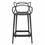 Masters Stool, Kitchen Height by Philippe Starck with Eugeni Quitllet for Kartell Stool Kartell Black 