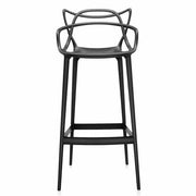 Masters Stool, Bar Height by Philippe Starck with Eugeni Quitllet for Kartell Chair Kartell Black 