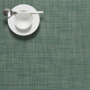 Chilewich: Woven Vinyl Mini Basketweave Placemats, Sets of 4 Placemat Chilewich Rectangle (14" x 19") Ivy 