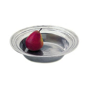 Round Incised Bowl by Match Pewter Serving Bowl Match 1995 Pewter Medium