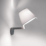 Melampo Mini Wall Lamp by Adrien Gardiere for Artemide Lighting Artemide Grey 