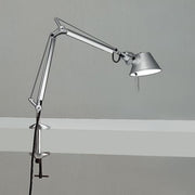 Tolomeo Micro LED Task Lamp by Michele de Lucchi for Artemide Lighting Artemide Clamp 