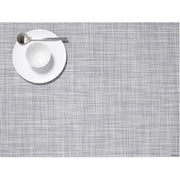 Chilewich: Woven Vinyl Mini Basketweave Placemats, Sets of 4 Placemat Chilewich Rectangle (14" x 19") Mist 