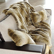 Faux Fur Throw Pillow Covers by Evelyne Prelonge Paris Pillow Evelyne Prelonge 12" x 20" Monaco 