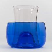 Murano E Vases by Enzo Mari for Danese Milano Vases, Bowls, & Objects Danese Milano Amethyst/Light Blue 