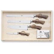 No. 323 Kitchen and Serving Knives with Ox Horn Handles, Set of 14 by Berti Knive Set Berti