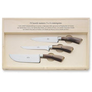 No. 323 Kitchen and Serving Knives with Ox Horn Handles, Set of 14 by Berti Knive Set Berti