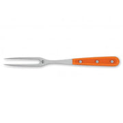 Compendio Carving Forks with Polished Prongs and Lucite Handles by Berti Fork Berti Orange Lucite