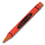 Crayon Retractable Rollerball Pen by Acme Studio Pen Acme Studio Orange 