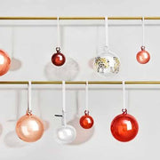 Glass Apple Ornament, Set of 3 Clear by Iittala Ornament Iittala