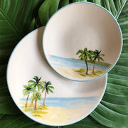 Palm Breezes Pasta/Soup Bowl 8.5", Set of 6 by Abbiamo Tutto Dinnerware Abbiamo Tutto