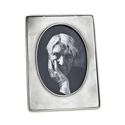 Piemonte Oval Photo Frame, Large by Match Pewter Frames Match 1995 Pewter 