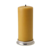 Pillar Candle Base by Match Pewter Candleholder Match 1995 Pewter Medium