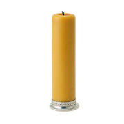 Pillar Candle Base by Match Pewter Candleholder Match 1995 Pewter Small