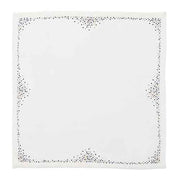 Pin Dot Linen Napkins, Set of 4, 21” by Kim Seybert Cloth Napkins Kim Seybert