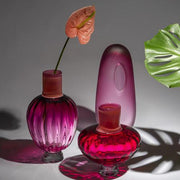 Única Pink Caneleto Vase by Vista Alegre Vases, Bowls, & Objects Vista Alegre 