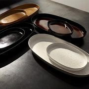 Terra Porcelain Oval Platter by L'Objet Dinnerware L'Objet 