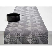 Chilewich: Quilted Woven Vinyl Table Runner Placemat Chilewich Tuxedo 