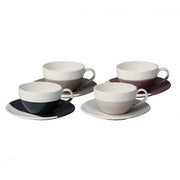 Coffee Studio Cappuccino Cup & Saucer Set by Royal Doulton Coffee & Tea Royal Doulton Set of Four 