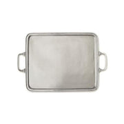 Rectangular Tray with Handles by Match Pewter Serving Tray Match 1995 Pewter Large