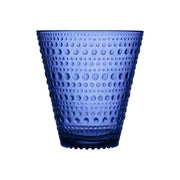 Kastehelmi Ultramarine Blue Glass 10 oz. Tumblers, Set of 2 by Oiva Toikka for Iittala Glassware Iittala 