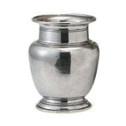 Rimmed Vase by Match Pewter Vases, Bowls, & Objects Match 1995 Pewter Small